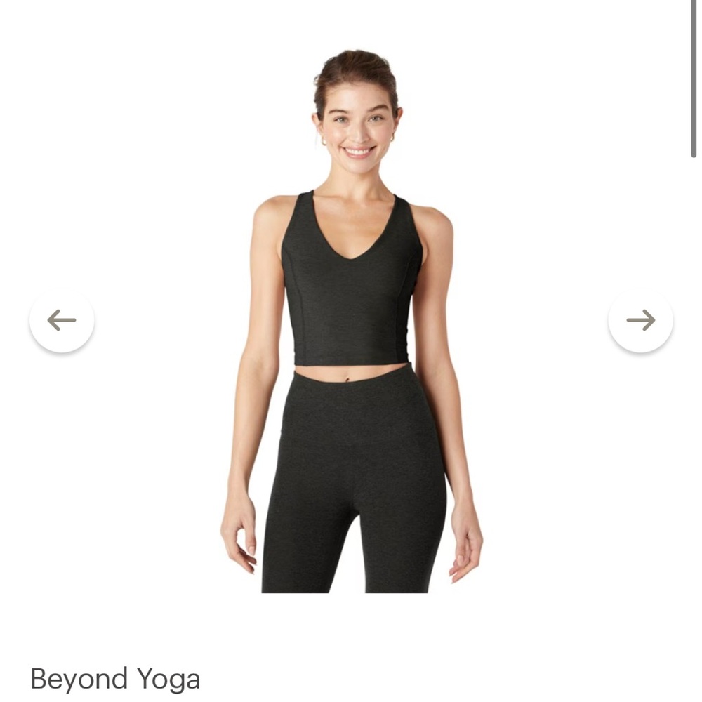 Beyond Yoga - Cropped Tank Top - Small